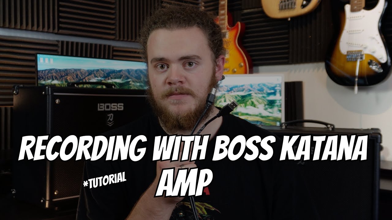 Как записать гитару с помощью BOSS KATANA | Гитарные и басовые усилители