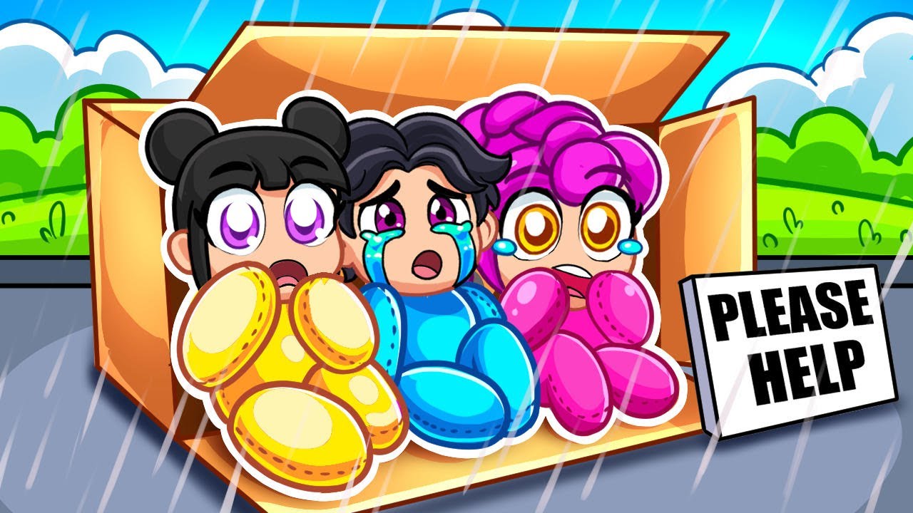 Our BABY KPOP PLUSHIES Are HOMELESS in Roblox!