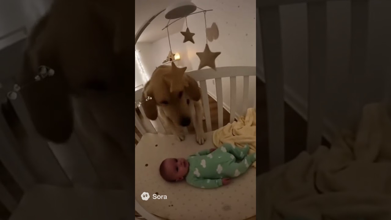 🐶 Hero Dog Saves Baby from Earthquake! Heart-Stopping Moment Caught on Camera 😱❤️ #shorts #viral