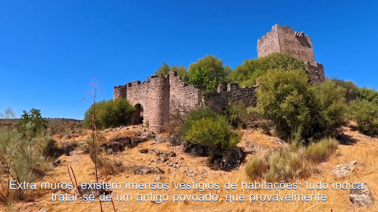 Salvaterra do extremo, e a ruína de um velho castelo que nos atrai para lá - Portugal, Espanha