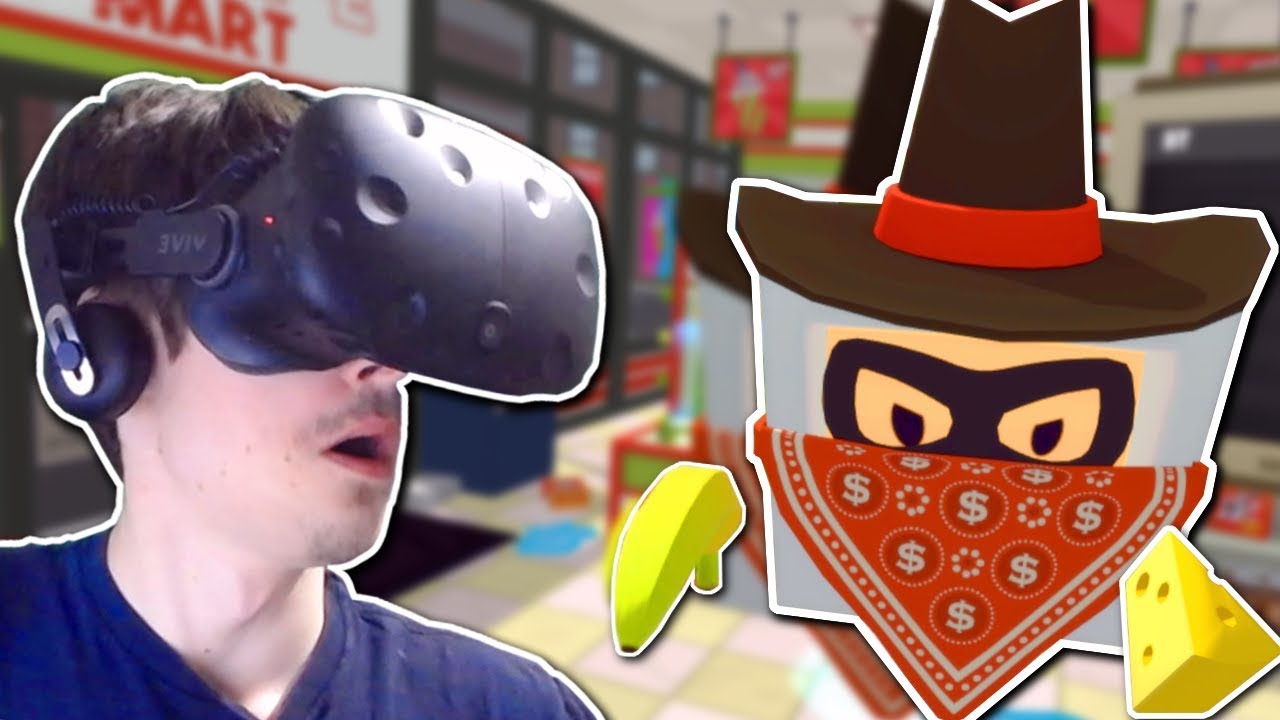 Store Clerk ROBBED for GOLDEN Cheese! - Job Simulator VR Gameplay