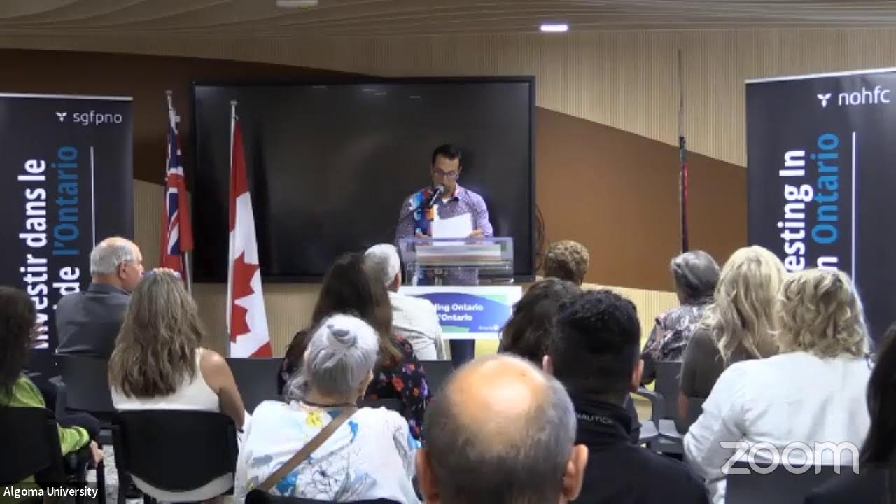 Northern Ontario Heritage Fund Corporation and Makwa Waakaa'igan Funding Event