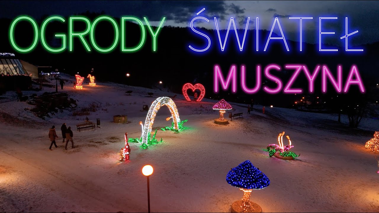 Ogrody Świateł w Muszynie