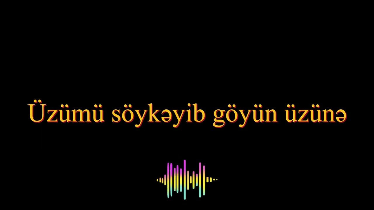 Bir gün karaoke - Metanet Isgenderli - Azerbaijani karaoke
