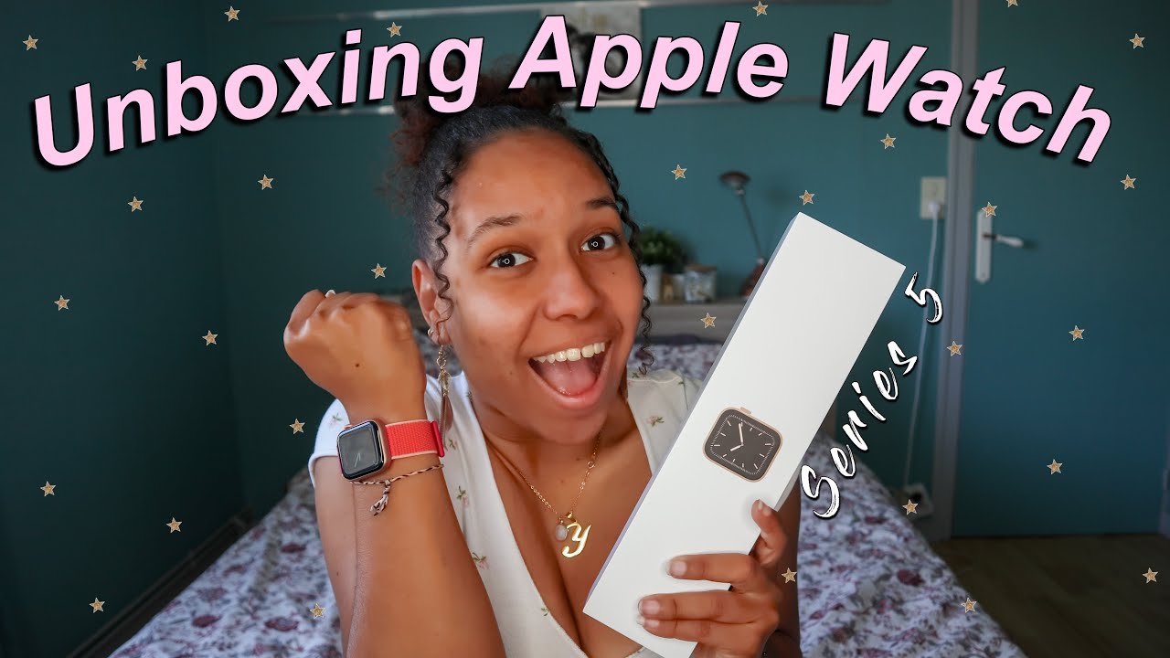 UNBOXING DE L'APPLE WATCH SERIES 5 (40mm) | (fr)