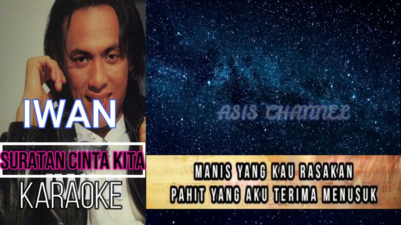 SURATAN CINTA KITA KARAOKE ( IWAN )