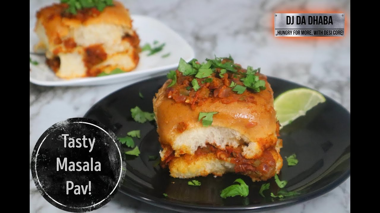 Tasty Masala Pav Recipe| How to make Street Style Masala Pav| Fast Food Recipe| Mumbai Fast Food|