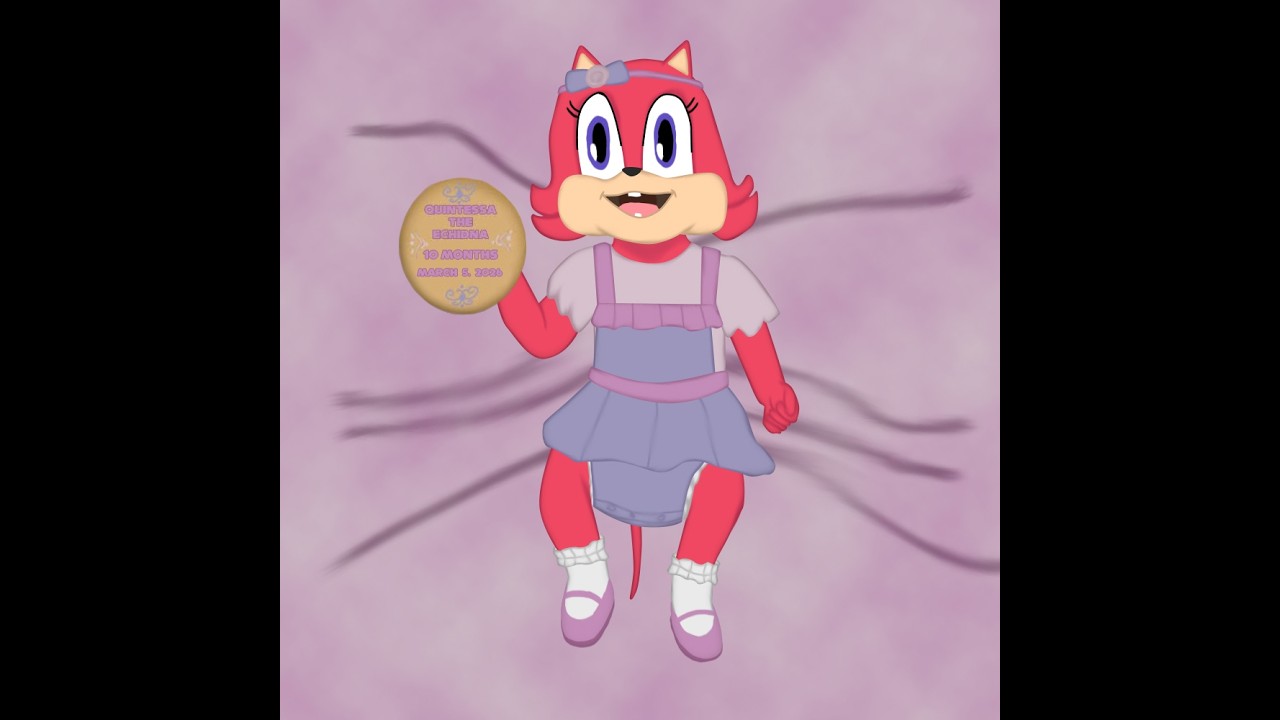 Quintessa the Echidna's 10 month Update