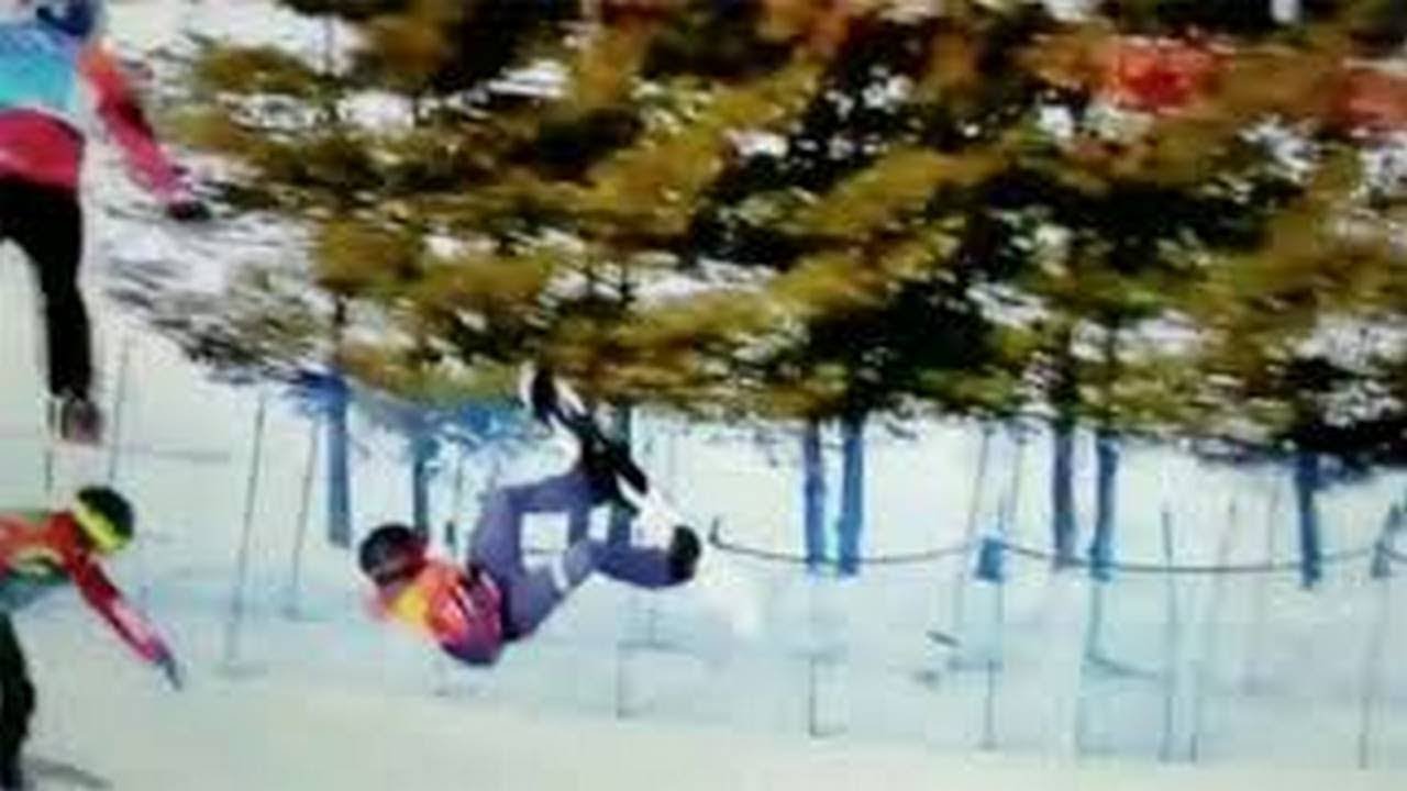 Austrian Markus Schairer lost control in the air breaks his neck in accident at the Winter Olympics