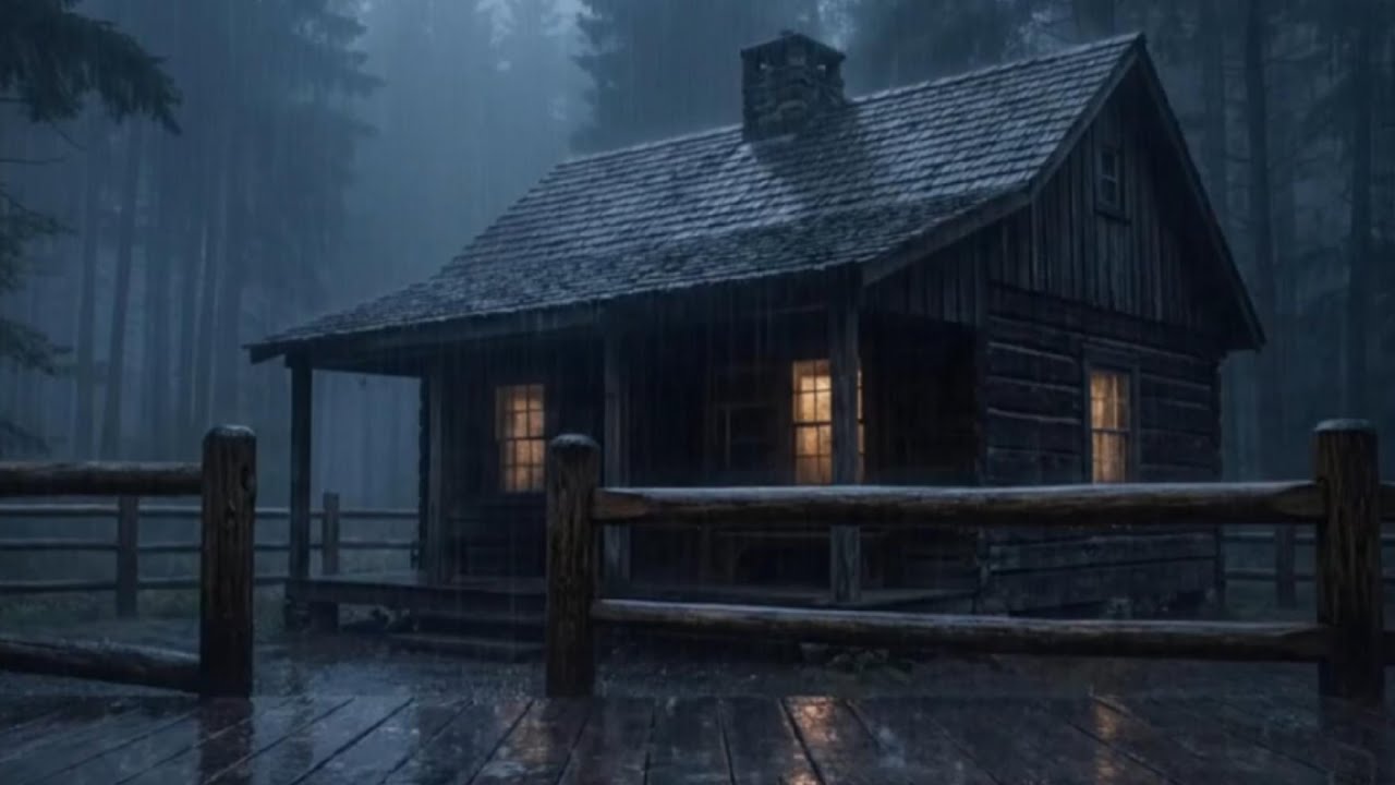 Forest Rain at Night 🌧 | Soothing Sounds for Rest & Relaxation