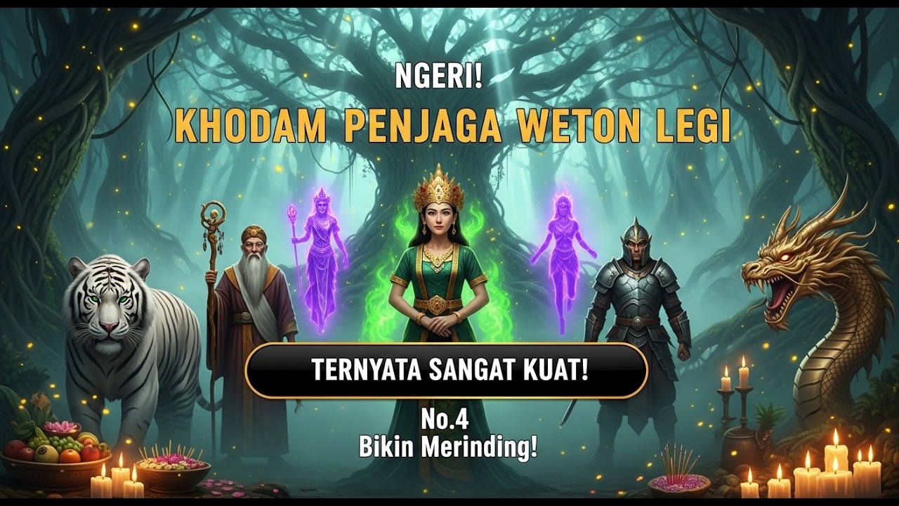 KHUSUS WETON LEGI! Ternyata Anda Dijaga Khodam Uang yang Bikin Rezeki Ngalir Deras (Rahasia Primbon)