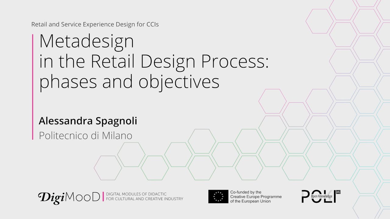 Metadesign in the Retail Design Process: phases and objectives (Alessandra Spagnoli)