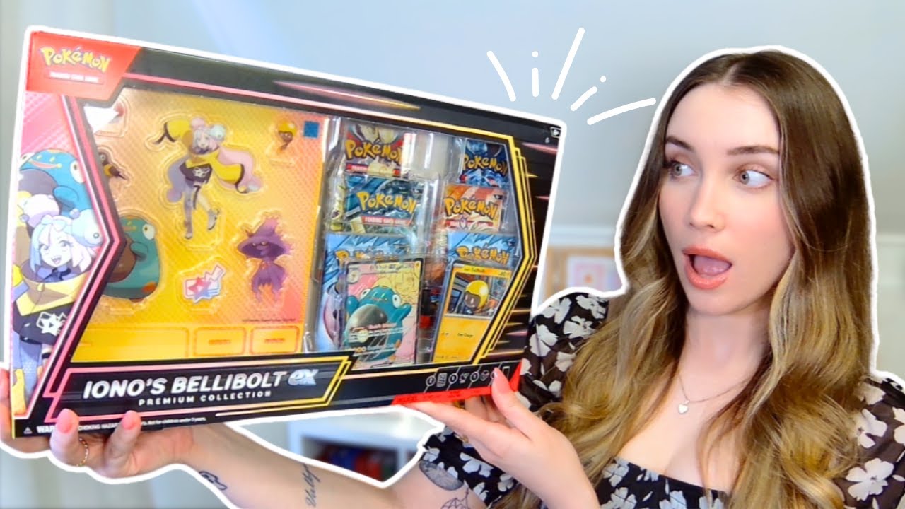 Opening the Iono's Bellibot ex Premium Collection! (Pokémon card opening)
