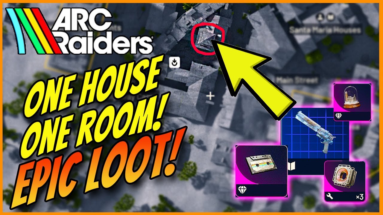 Arc Raiders: супербыстрый одиночный забег с добычей! Эпическое снаряжение! Чертежи! Огромные деньги!