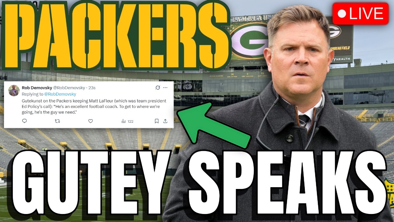 🚨 BREAKING: Packers GM Brian Gutekunst FINALLY Speaks To The Media! What Did He Say?