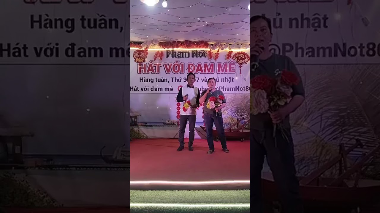 Ngày xưa anh nói. Hiền song ca cùng với Phạm Nót 