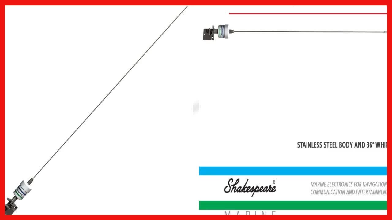 Антенны Shakespeare Classic: надежные решения для морской УКВ-радиосвязи на любом судне.