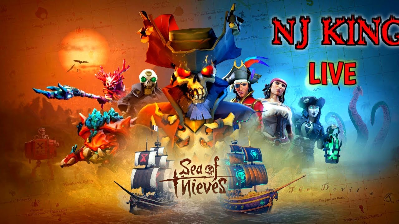 SEA OF THIEVES LIVE IN mobile hindi with NJ KING GAMING