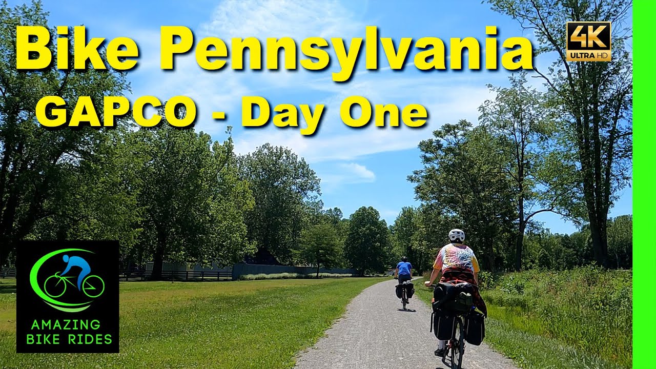 Vacation Bike ride Pittsburgh to Ohiopyle (on way to Washington DC)