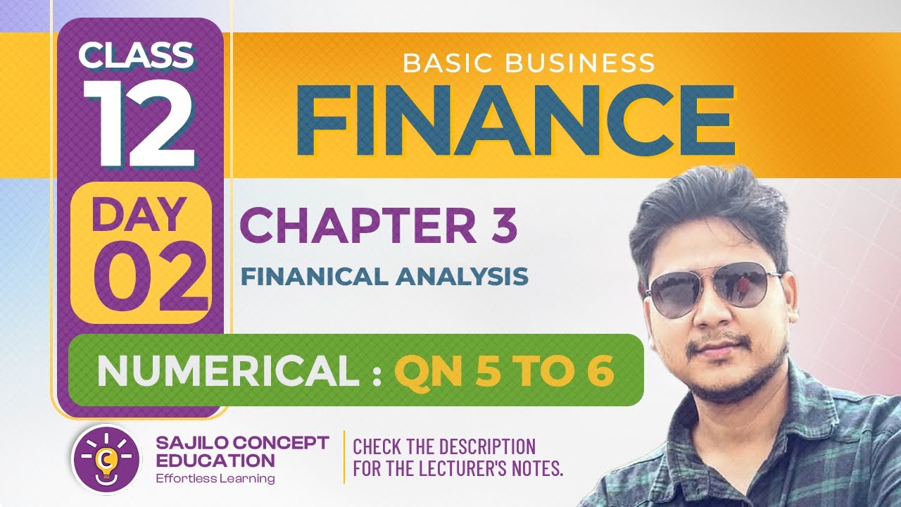 Class 12 Business Finance | Chapter 3 Day 2 Numerical From  Turnover Ratio Numerical Q5 & Q6 NEB