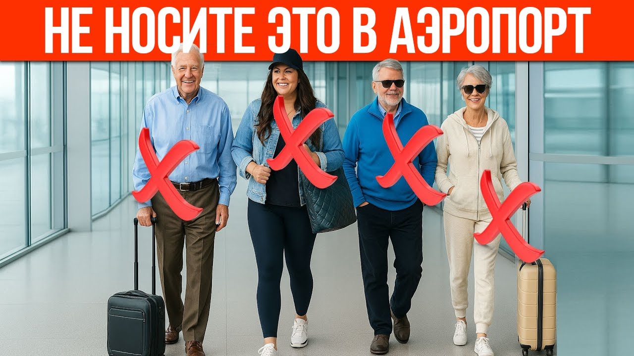 Что НЕ Надевать в Аэропорт (И Что Лучше Надеть Вместо Этого!)
