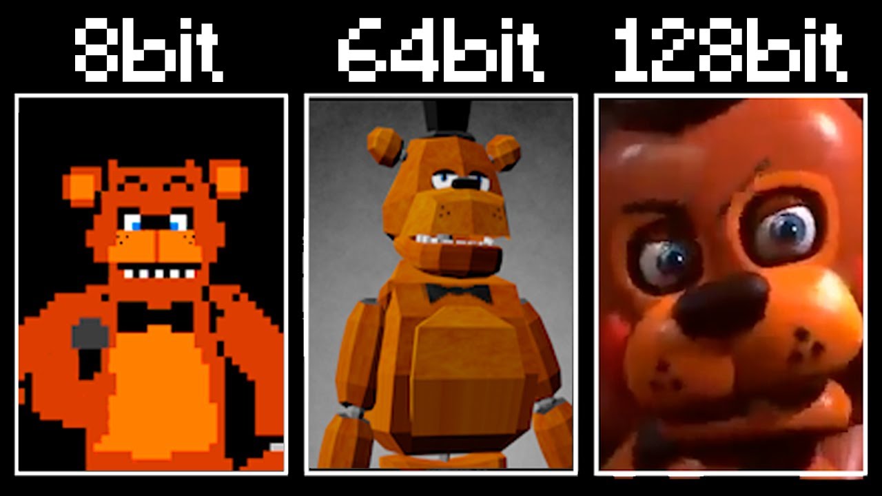 FNAF cada vez mas bits