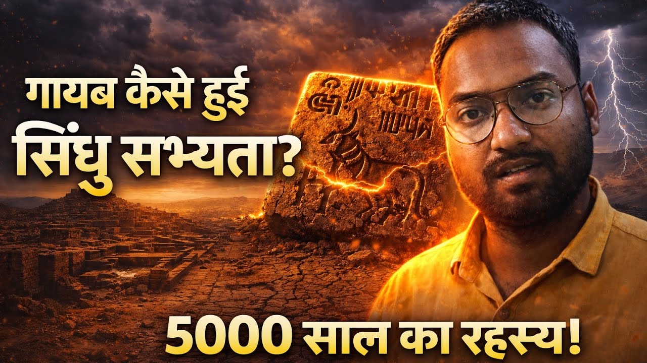 सिंधु घाटी सभ्यता का रहस्य🔥5000 साल पुराना सचIndus Valley Civilization Mystery 2026@NewsFollower01 