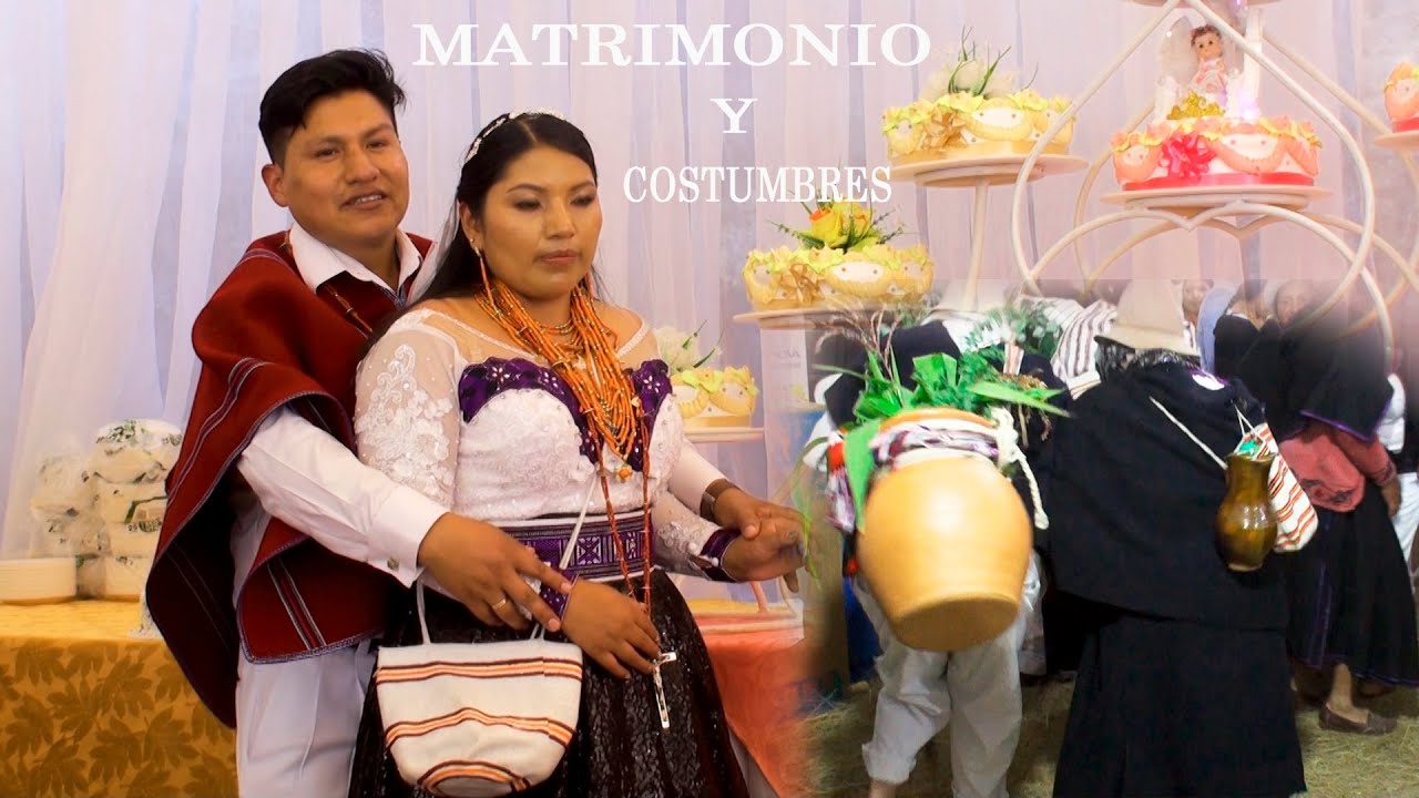MATRIMONIO COSTUMBRES Y TRADICIONES APATUG & CHIBULEO