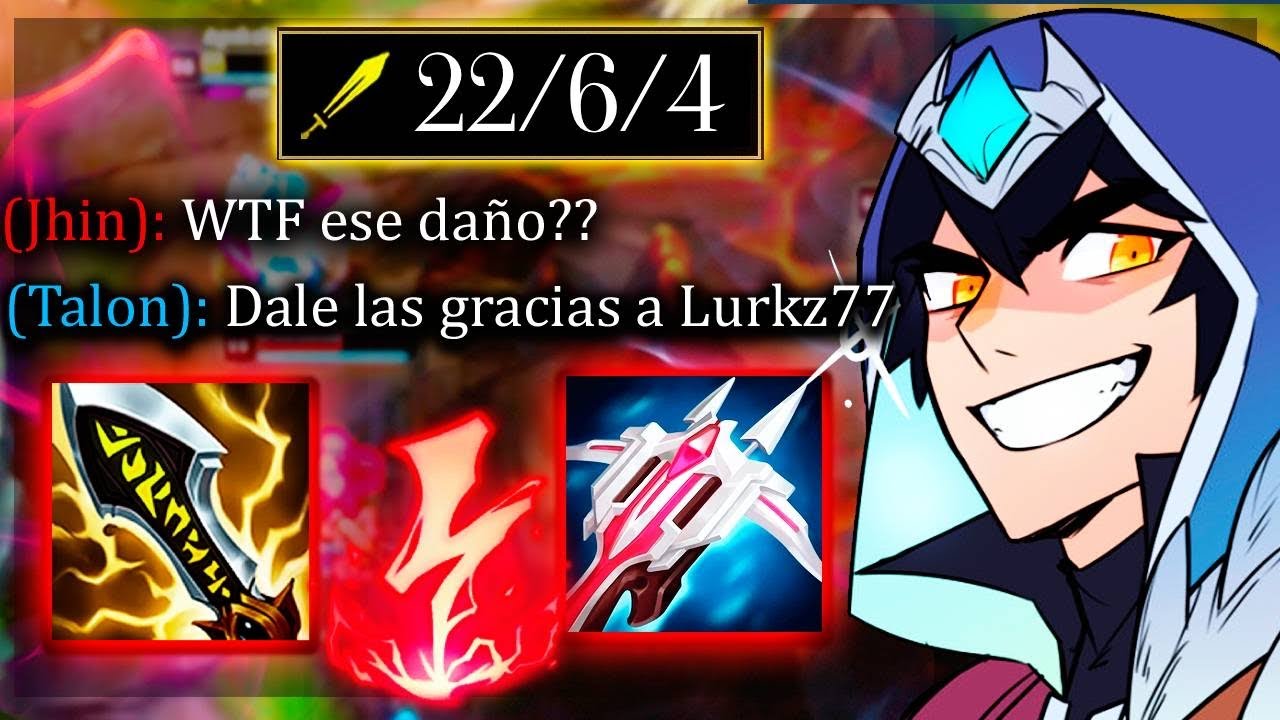 La BUILD de LURKZ77 es COMPLETAMENTE ILEGAL // Nexo LoL
