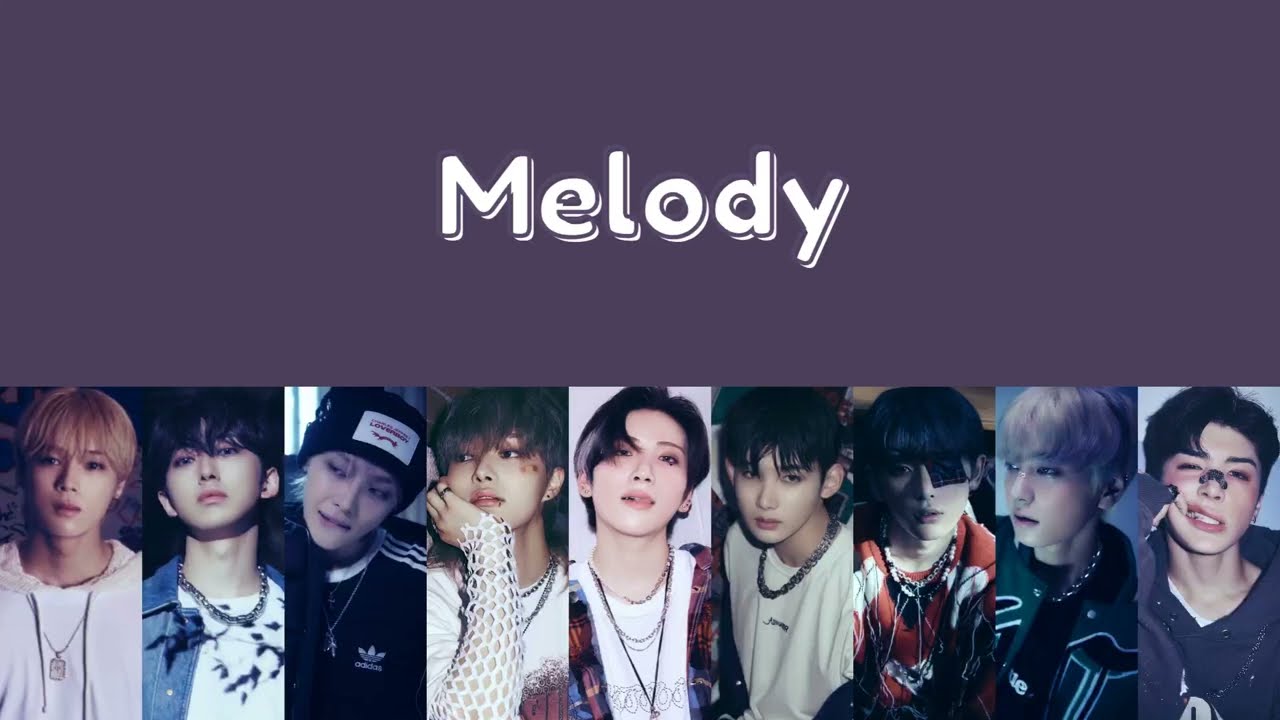 &TEAM 'Melody (&TEAM ver.)' Lyrics (Kan/Rom/Eng) [First Howling : NOW]