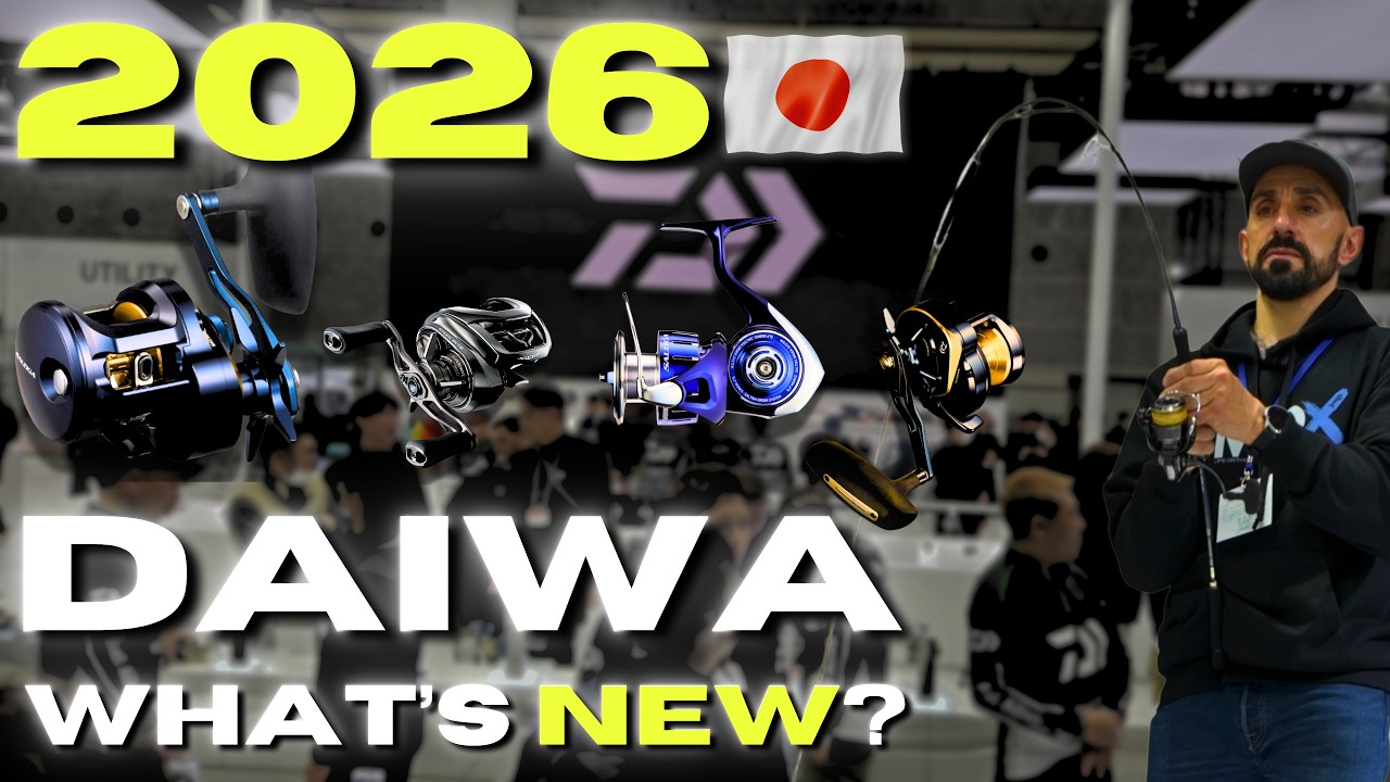 🗾Что нового от Daiwa Fishing в 2026 году?! | Самые популярные рыболовные снасти в Японии