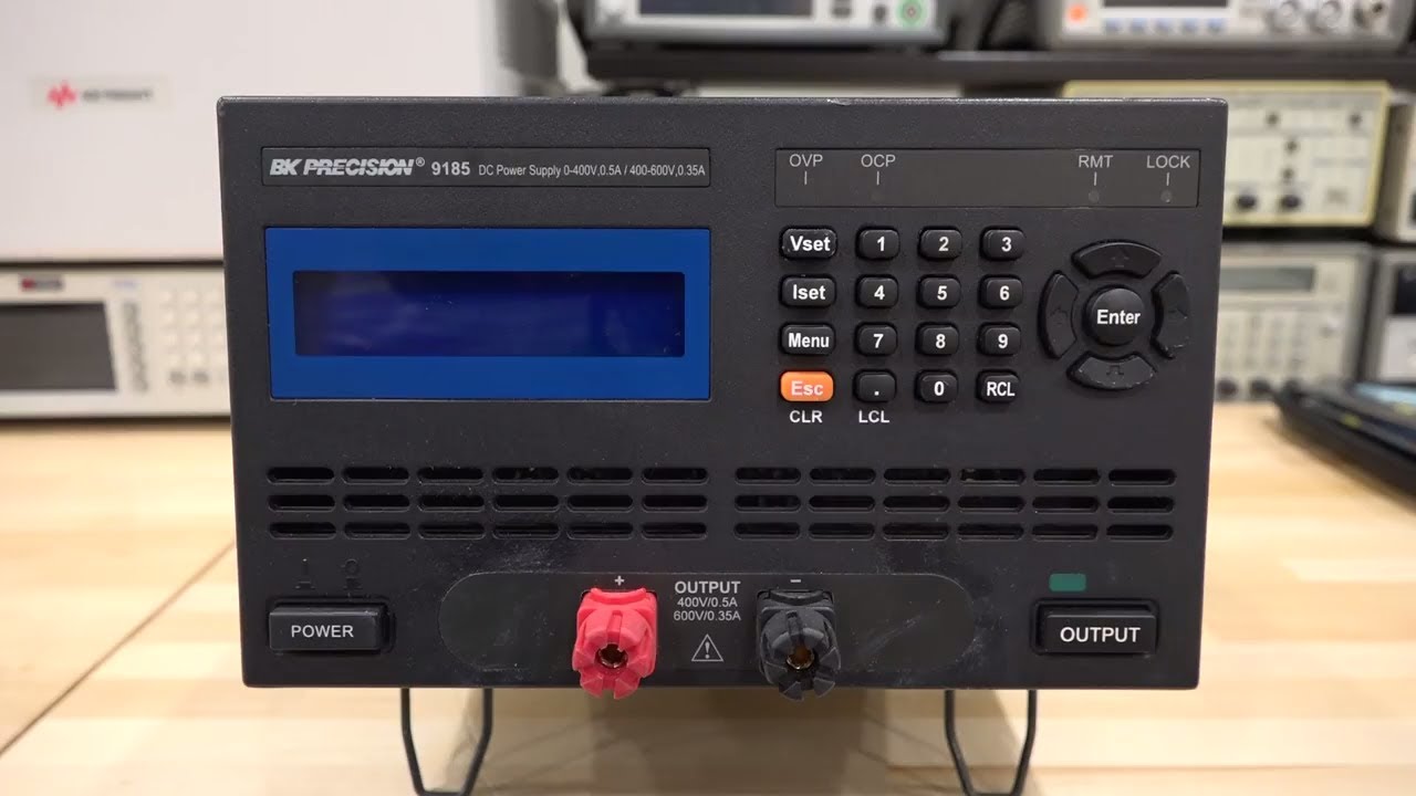 TSP #117 - Teardown, Repair & Calibration of a BK Precision 9185 DC - 600V Linear Power Supply