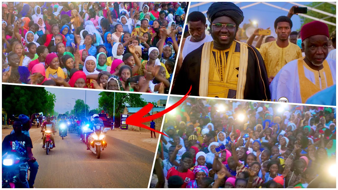 Le retour du Khalif Cheikh Baye Euwal après sa tournée au Fouta TEERTU à Médina Baye Kaffrine ☝️