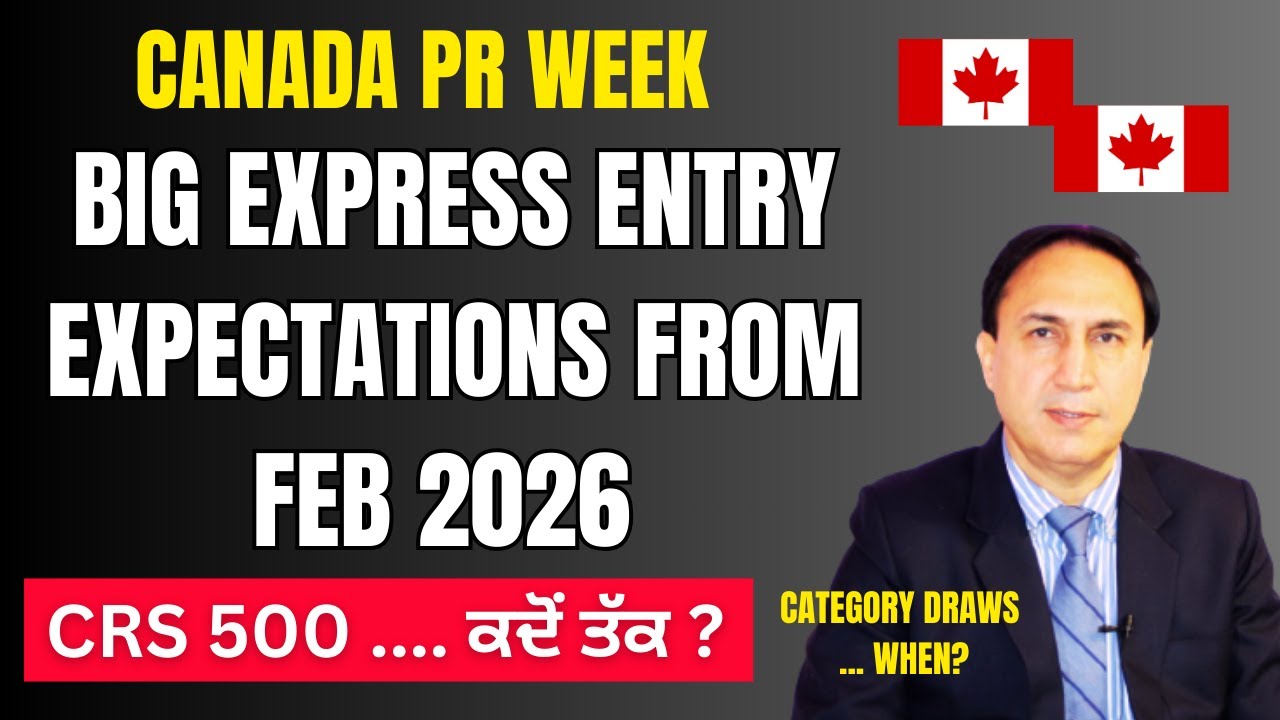 Canada immigration: Will CRS fall to 500 in Feb now | Big expectations