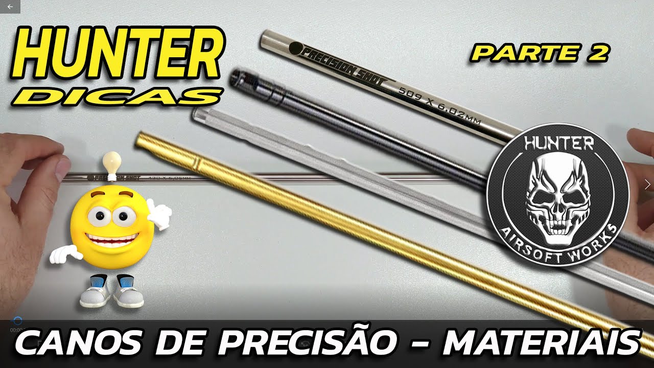 CANO DE PRECISÃO PARTE 2 (MATERIAIS) - HUNTER DICAS #62