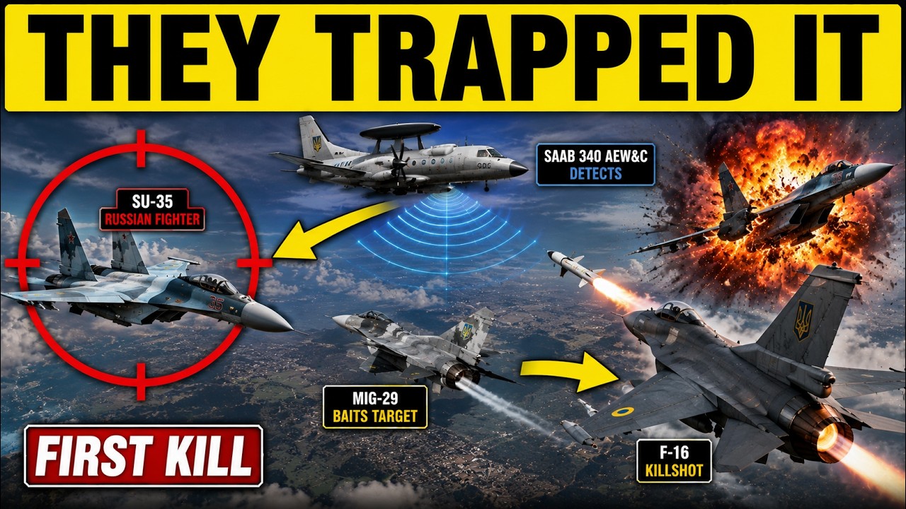 Russia Sent A Fighter Jet To Hunt Ukraine &mdash; Then THIS HAPPENED