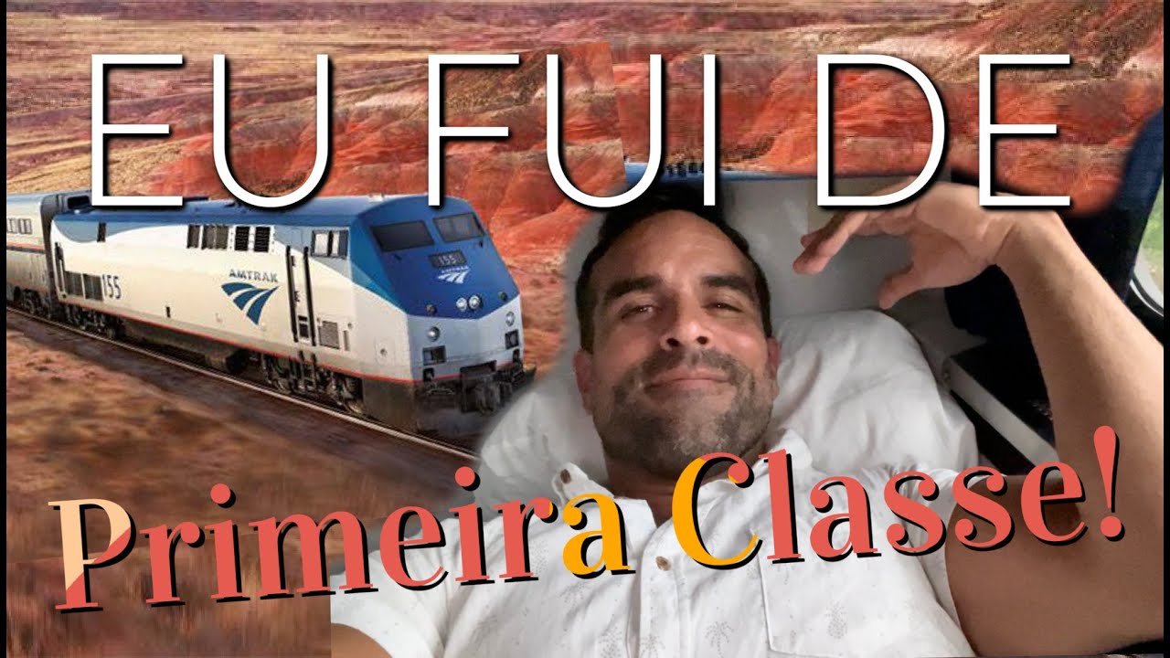 COMO É VIAJAR DE PRIMEIRA CLASSE EM TREM NOS EUA? | A GRANDE MAÇÃ.