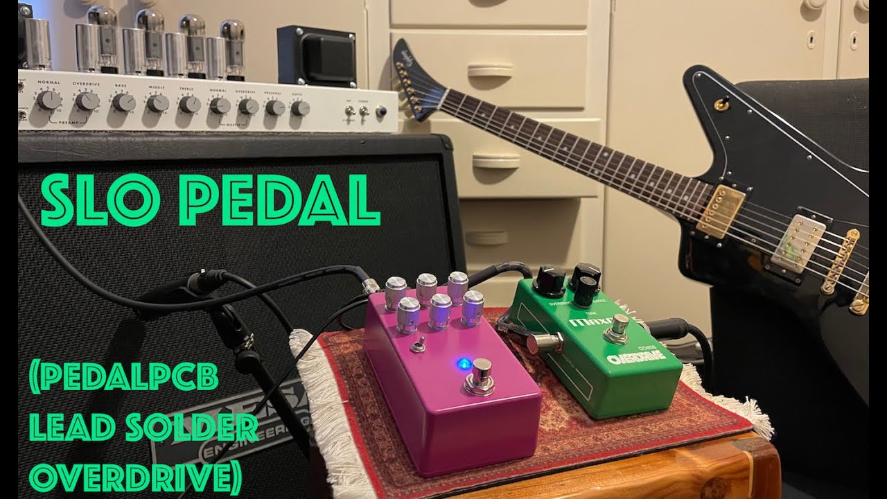 PedalPCB Lead Solder Overdrive (Soldano SLO Pedal) + OD808