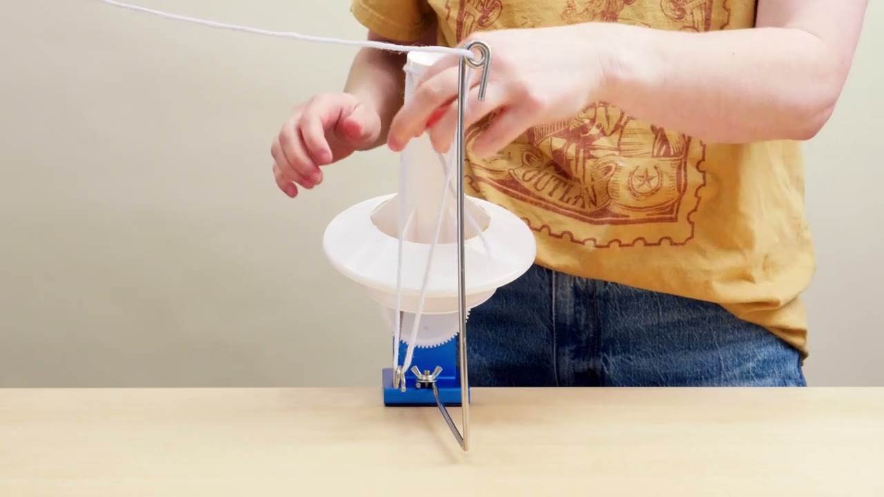 Pro-level ball winder - How to start winding yarn
