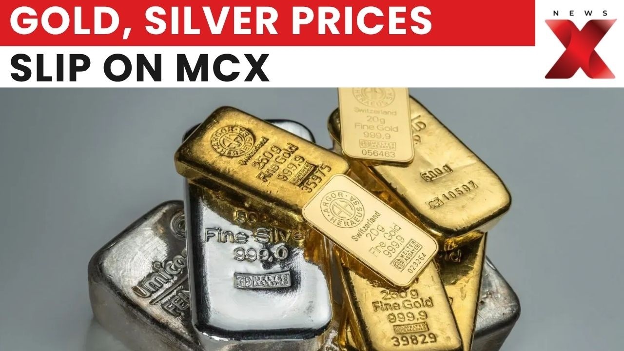 Gold, Silver Prices Fall on MCX | Gold Futures Slip 0.30%, Silver Drops 0.76% | Latest News | NewsX