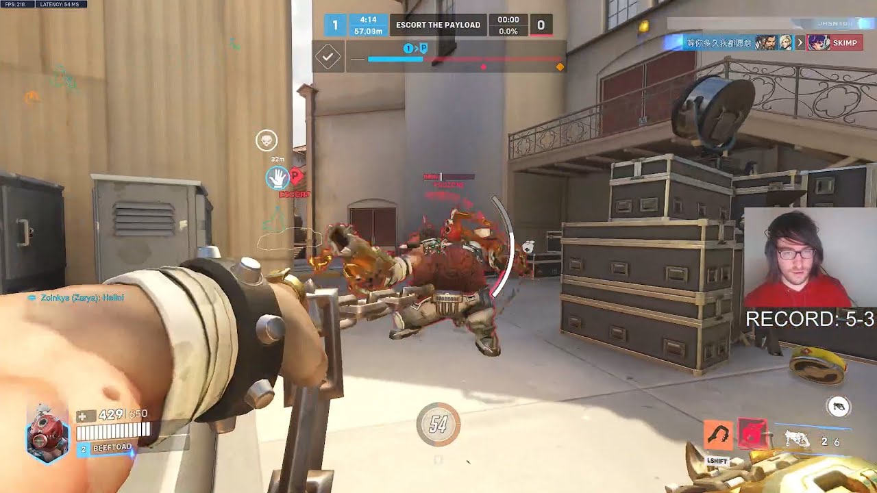 ХАРБЛЬЮ В РОУДХОГА ВЕРНУЛСЯ! ПЕРЕРАБОТКА ГЕЙМПЛЕЯ РОУДХОГА В OVERWATCH 2, СЕЗОН 20, ТОП-500