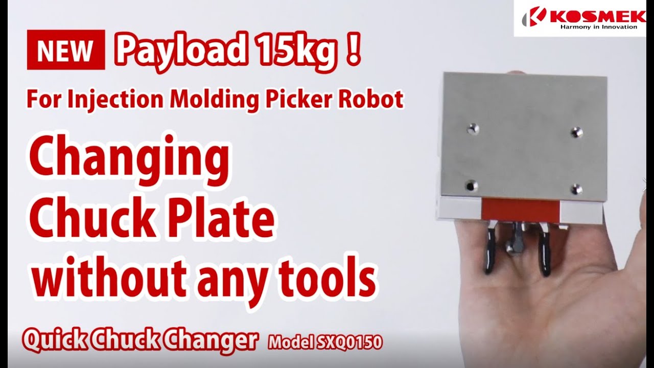 Quick Change of Chuck Plate Without Tools