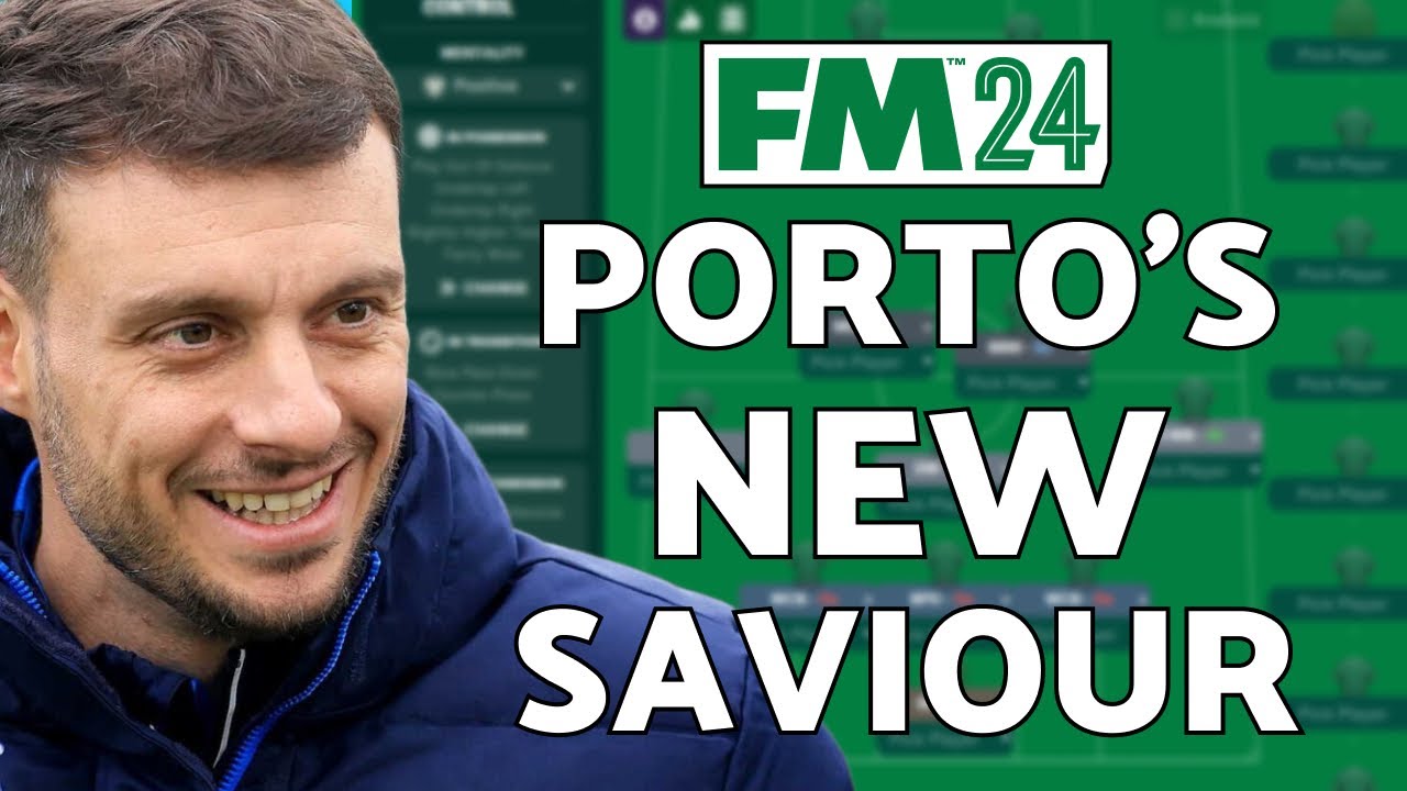 Can Porto's Exciting New Manager Bring Success in FM24? | Tactic Recreation | Football Manager 2024