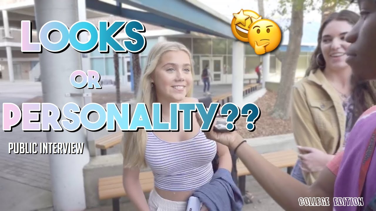 PERSONALITY VS LOOKS ⁉️ PUBLIC INTERVIEW