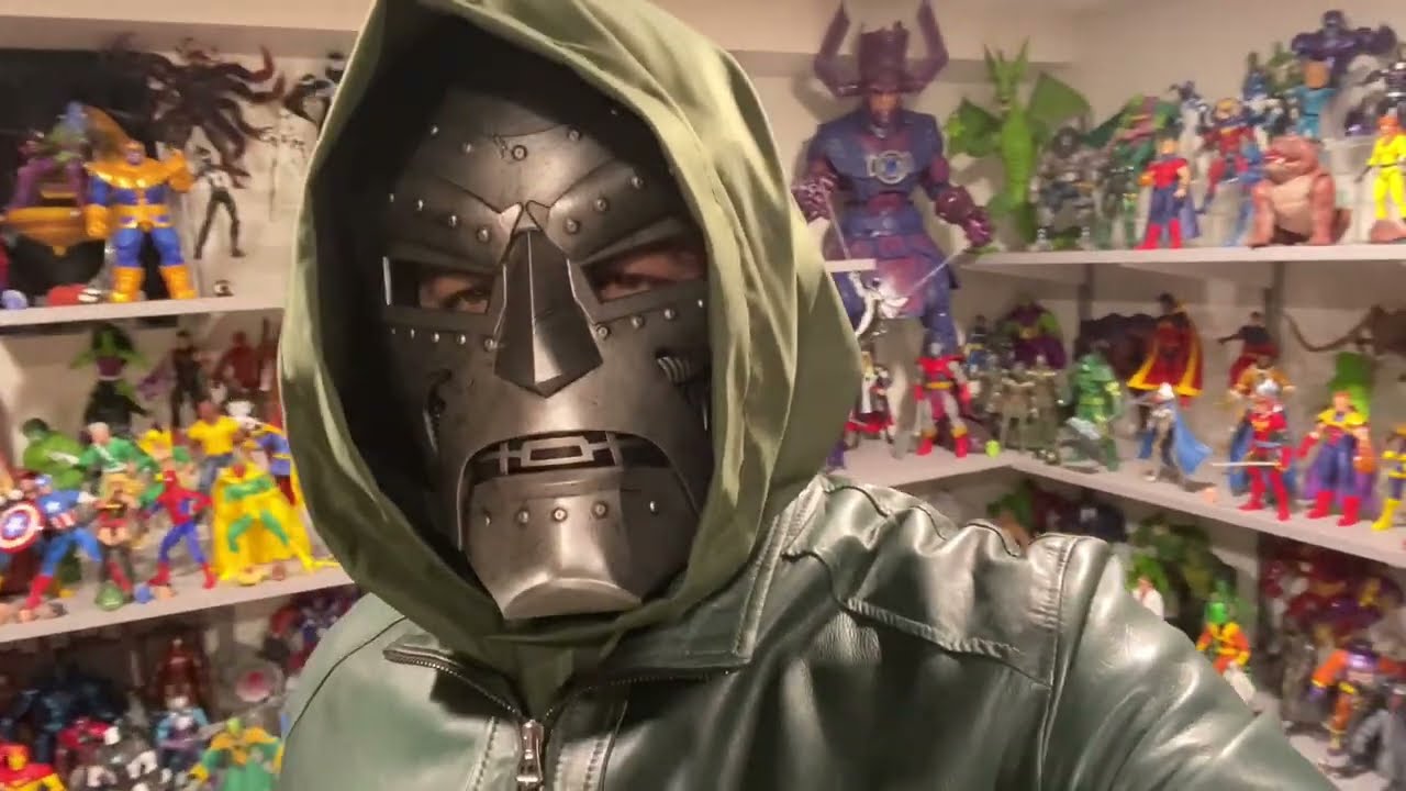 Marvel Legends Doctor Doom Premium Roleplay Helmet Review