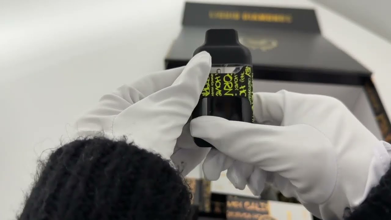 Unbox California Honey Dual Chamber 1ml+1ml#lueciga #disposablevapepen #california #dualchamber