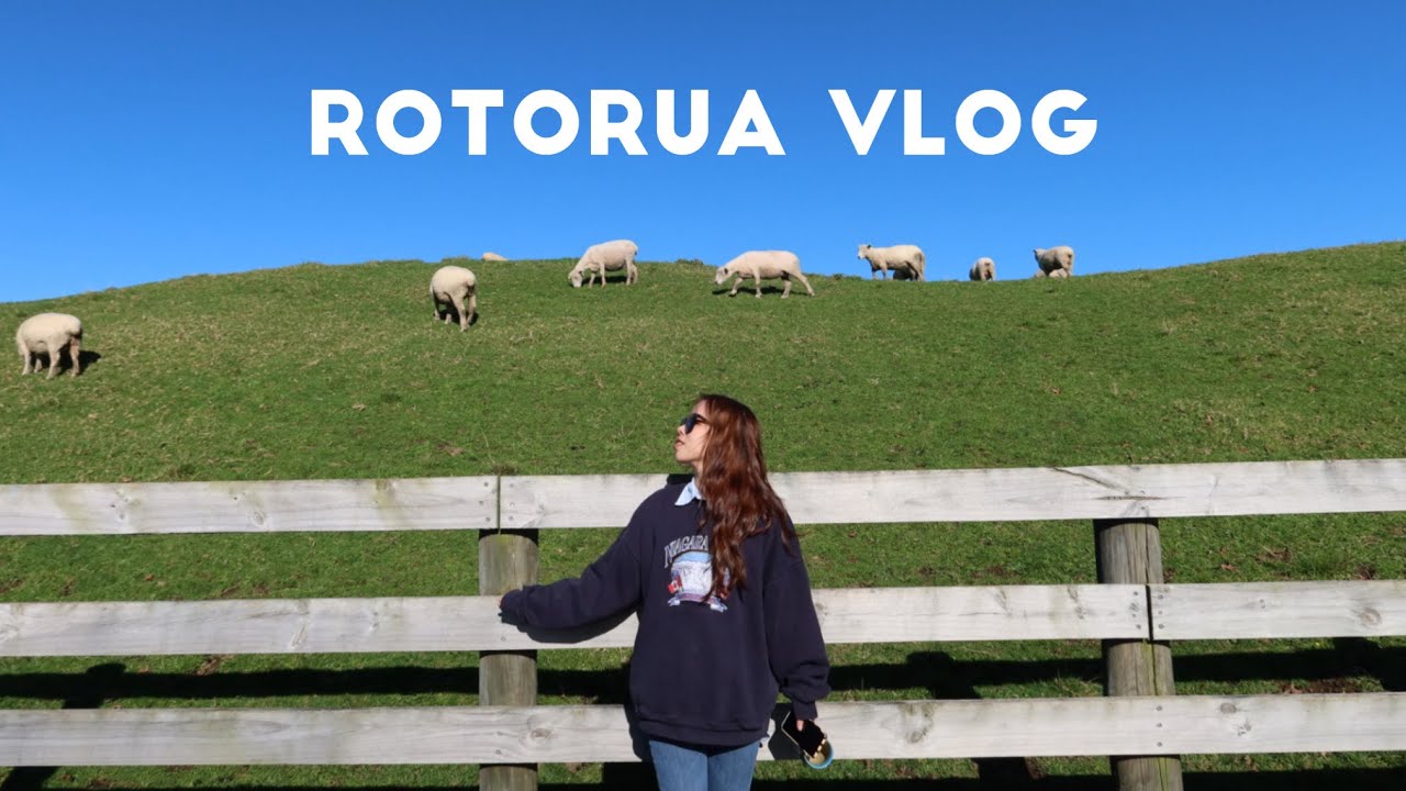 Rotorua Vlog｜新西兰网红木桶温泉♨️霍比特村探访比尔博的家🏠景点打卡