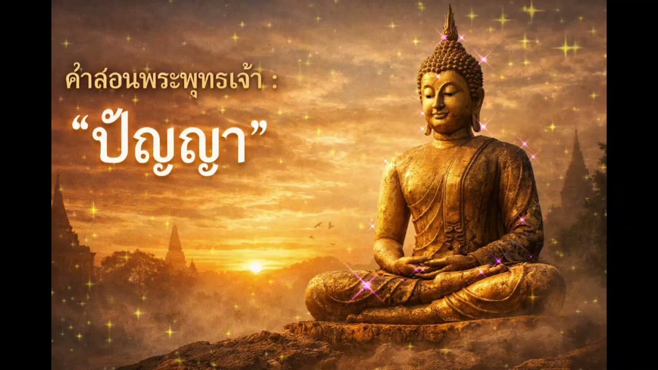 🙏คำสอนพระพุทธเจ้า🙏 : “ปัญญา” แสงสว่างแห่งชีวิต เข้าใจโลก ดับทุกข์ที่ใจ