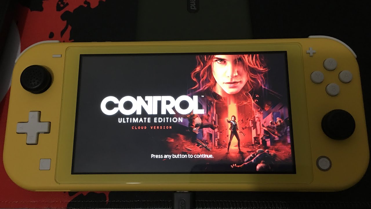 Control gameplay on Switch Lite（Nintendo cloud gaming）