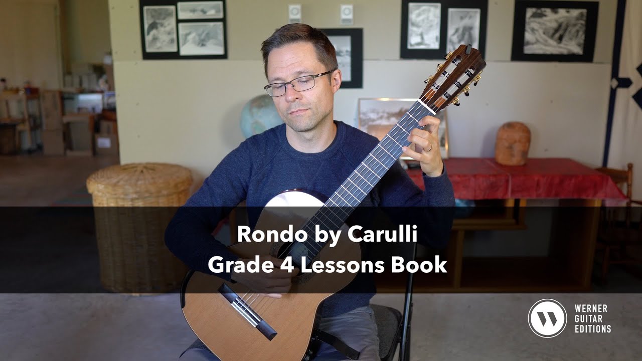 Grade 4 Lesson: Rondo, Op.241, No.34 by Carulli for Classical Guitar
